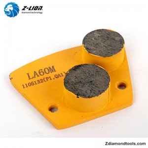 Disco de polimento de diamante ZL-16LA para polimento de pisos de concreto