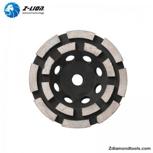Roda de copo de diamante de qualidade ZL-19 china para concreto