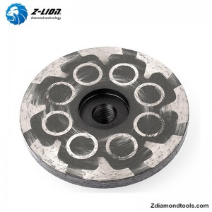 Roda de copo de diamante cheia de resina ZL-30B1 China com fabricantes de Z-LION