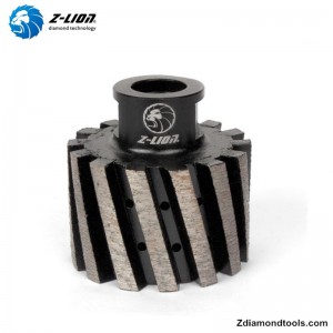 ZL-Z01 Metal CNC equipamentos diamante bit de dedo para pedra artificial